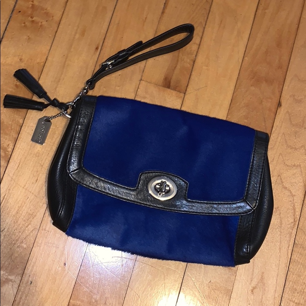 Limited Addition - Coach Legacy Cowhide Clutch
